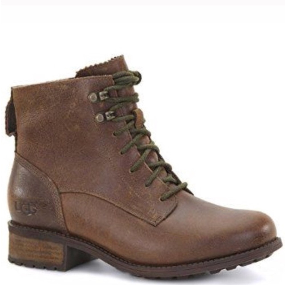 UGG Denhali lined lace up boots